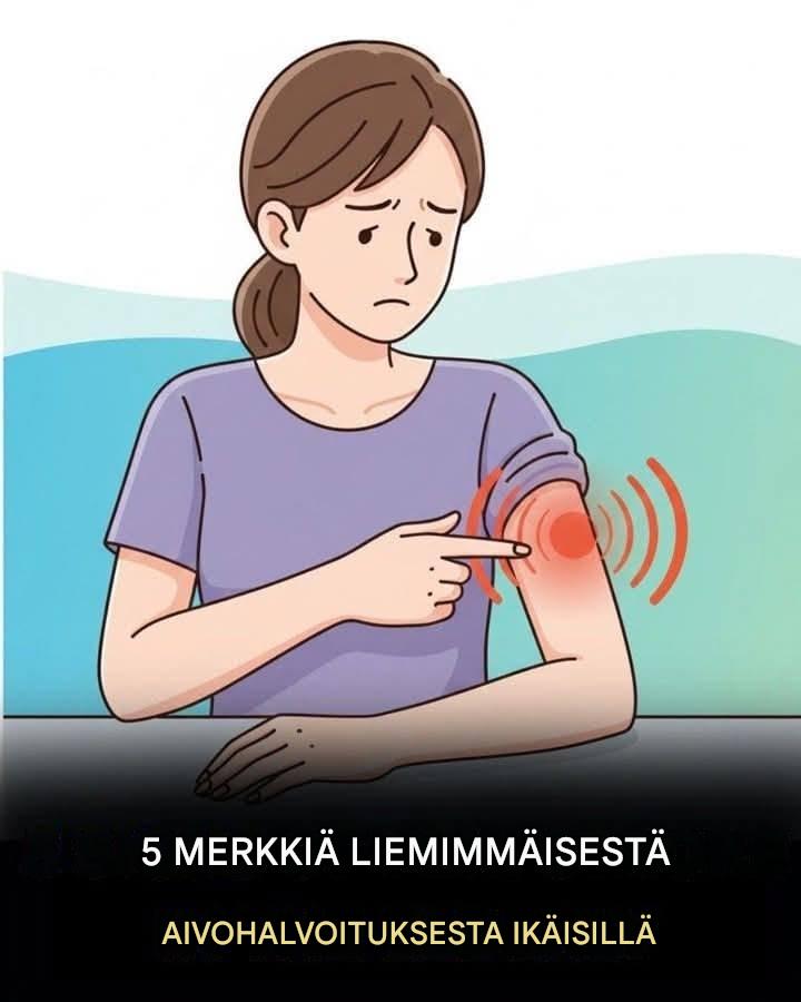 5 merkkiä mini-aivohalvauksesta ikääntyneillä