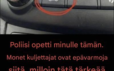 Mitä ilmankierrätyspainike merkitsee ajokokemuksellesi