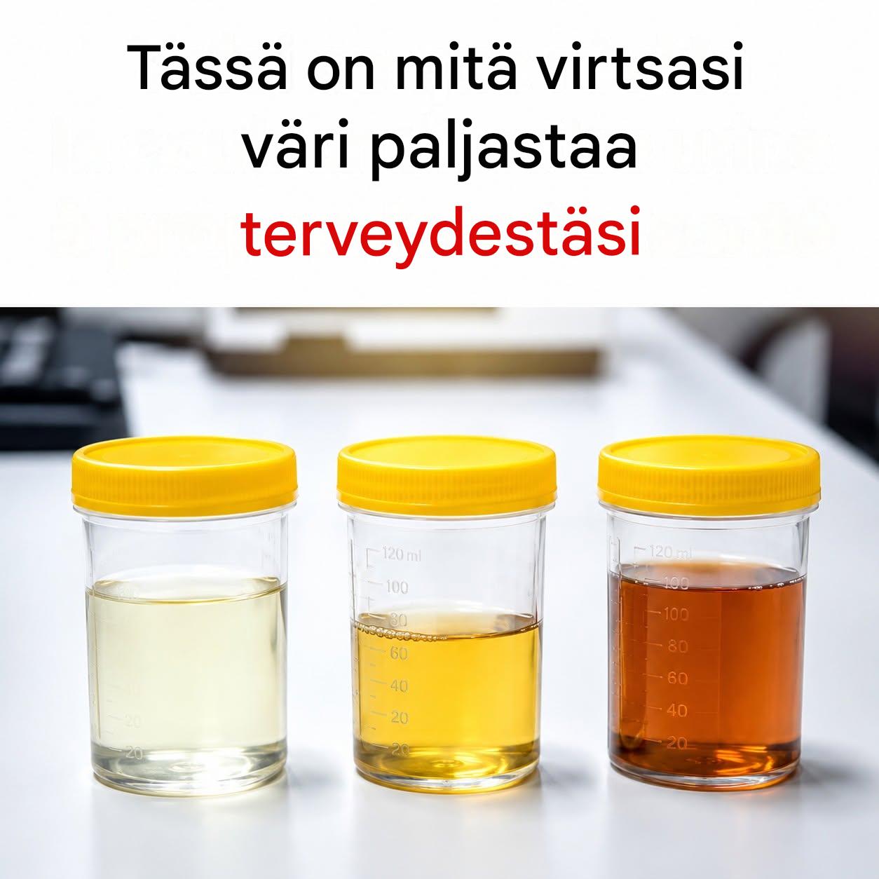 Mitä virtsasi väri todella paljastaa terveydestäsi ja milloin on aika kääntyä lääkärin puoleen 💬👇