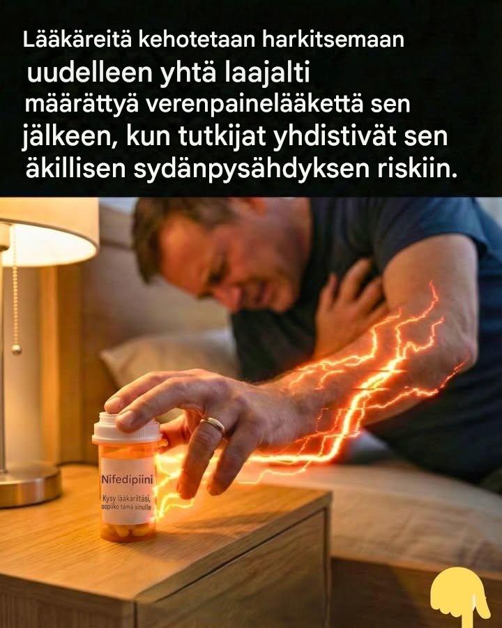 Verenpainelääkitystä tarkistetaan uusien sydänriskilöydösten jälkeen Koko resepti 👇👇