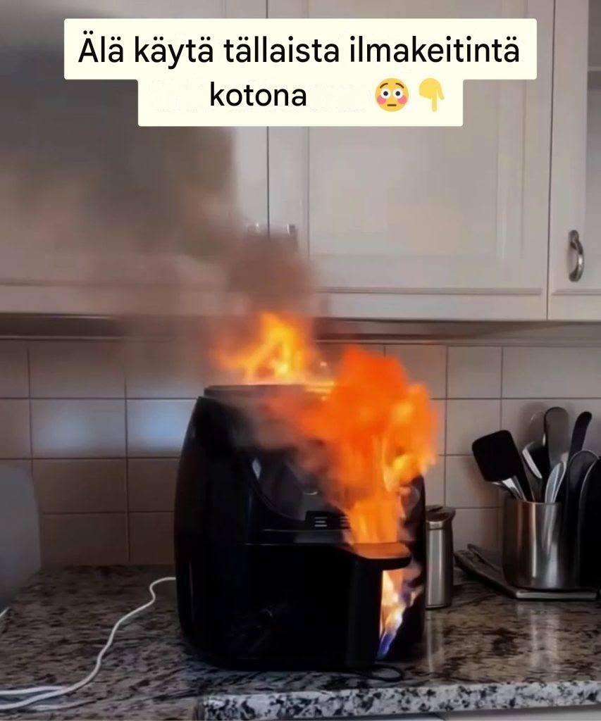 5 paikkaa, joissa et saisi koskaan käyttää ilmakeitintäsi sisätiloissa