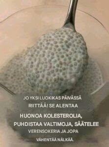 Jopa yksi lusikallinen päivässä riittää! Se alentaa huonoa kolesterolia, puhdistaa valtimoita, säätelee verensokeria ja jopa hillitsee nälän tunnetta. Koko resepti 👇👇