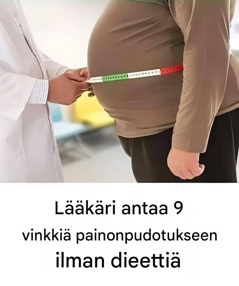 9 lääkärin vinkkiä laihtua luonnollisesti ilman puutetta tai turhautumista