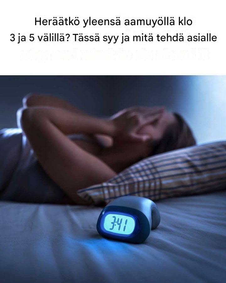 Olen tehnyt tätä vuosia! Herätän aina myös mieheni. En koskaan tiennyt syytä.  Koko artikkeli 👇 💬