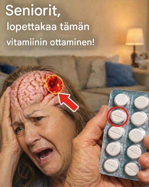 Aivolääkärinä olen järkyttynyt siitä, että tämä yleinen vitamiini voi lisätä aivohalvausriskiä eläkeläisillä – mitä jokaisen vanhemman aikuisen tulee tietää