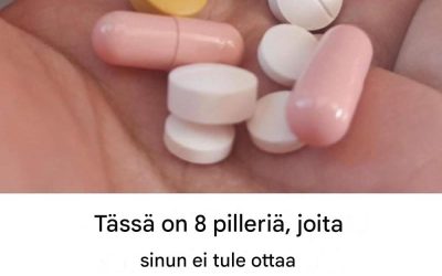 Kahdeksan pilleriä, joita sinun ei pitäisi ottaa, koska ne vahingoittavat munuaisiasi