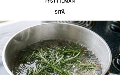 Kuinka tuoksuttaa koko keittiö rosmariininoksalla  Katso lisää ohjeita ensimmäisestä kommentista 👇😍👇