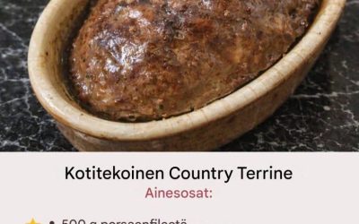 Perinteinen maalaisterriini, artesaanileikkeleitä  Katso lisää ohjeita ensimmäisestä kommentista 👇😍👇