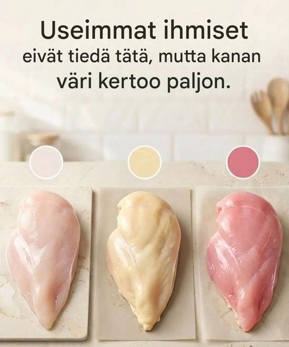 On yllättävää, että kanan värin ja laadun välinen yhteys on joillekin edelleen epäselvä. Katso ensimmäinen kommentti 👇