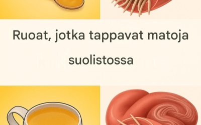 7 ruokaa, jotka tappavat matoja suolistossa