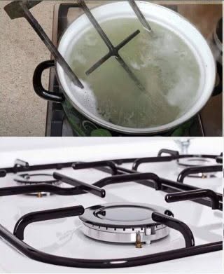 En magisk pille forvandler en gasgrill til noget genialt: kulaflejringer falder fra hinanden i stykker.  Katso lisää ohjeita ensimmäisestä kommentista 👇😍👇