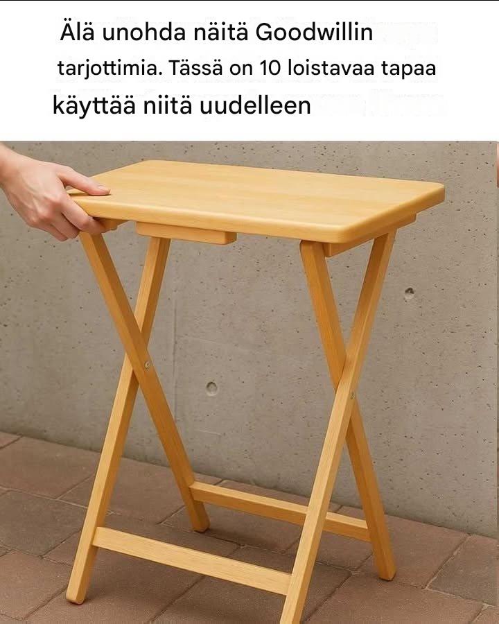 Älä unohda näitä Goodwillin tarjottimia. Tässä on 10 loistavaa tapaa käyttää niitä uudelleen