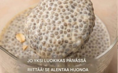 Vanilja-chia-siemenvanukas  Katso lisää ohjeita ensimmäisestä kommentista 👇😍👇